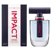 Impact Spark for Men by Tommy Hilfiger Eau de Toilette Spray 3.4 oz - New in Box - £34.76 GBP