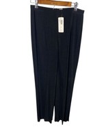Chicos Travelers Size 2 Tall Pants Black No Tummy Large 12 / 14 NEW Slin... - $178.54 CAD