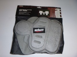 Schutt Football Lightweight Slotted Hip Pads Varsity White 2 Hip 1 Tail ... - $9.99
