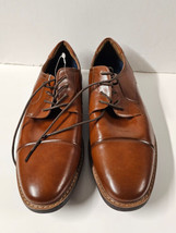 Nunn Bush men cap toe lace up dress shoes; 81073-221; 10.5M ; tan - £35.90 GBP