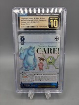 Disney 100 Sulley &amp; Mike &amp; Boo Dsw/S104-095S SR CGC Pristine 10 Weiss Sc... - $38.98
