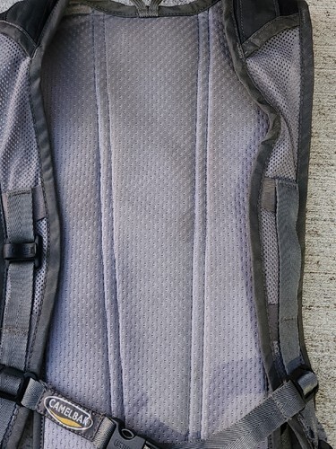 Camelbak Classic Hydration Pack Gray Black Zipper Pocket - No Bladder 16" x 7" Item image 6