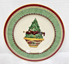 Sakura Debbie Mumm 12 Days of Christmas 11 Eleven Pipers Piping Salad Pl... - $184.76 MXN