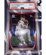 Authenticity Guarantee

2023 Bowman Draft Chrome Alex Clemmey Red /5 1st... - $686.75 CAD