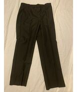 NEW EDWARDS SIGNATURE WOMENS BLACK DRESS / WORK SLACKS POLYESTER WOOL BLEND - $22.87
