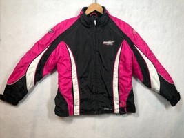 Castle X Racewear Racing Charm Snowmobile Jacket Pink Black White Womens... - $24.49