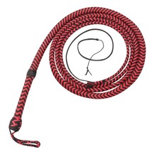 Indiana Jones Bull Whip 04 to 10 Feet Long 16 Strands Nylon Para-cord Bullwhip - $29.44+