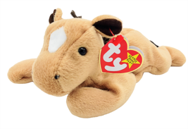 Ty Beanie Babies Derby The Horse Collectible Plush Retired Vintage Original - £7.56 GBP