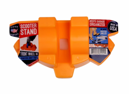 Scooter Stand 50 Strong Orange Interlocking Wall / Floor Mount Made in U... - £5.40 GBP