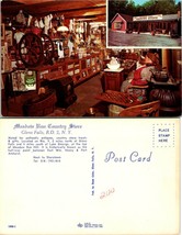New York NY Glens Falls Meadow Run Country Store Antiques Gifts Vintage Postcard - £7.51 GBP