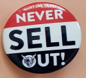 &quot;Never Sell Out&quot; Gargoyl STONE Brewing Collectivle Pinback Button 1-1/4&quot;... - $2.95