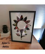 Sunflower 5x7 Shadow Box Filled With 3d Printer Purge Material - $9.89