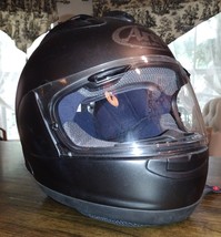 Arai Corsair-X Solid Full Face Helmet Small Black Frost Fmvss No. 218 Snell - $599.99