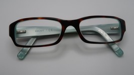 DKNY Tortoise Mint Green Eyeglasses Frames Only DY 4585-B 3388 50-17-135 - £30.70 GBP