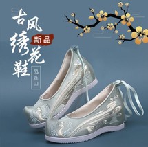 Chinese Style Hanfu Women&#39;s Shoes ancient style embroidered shoes Casual Women&#39;s - £27.94 GBP