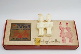 Tavern Novelty Candles 8 Girl Birthday Candles Dolls - £23.25 GBP