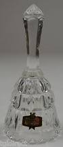Zajecar 24% Lead Crystal Bell Made In Yugoslavia 5.25&quot; Tall Collectible ... - £11.33 GBP