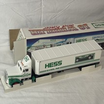 1992 Hess Toy Truck 18 Wheeler and Racer In Original Box - £8.44 GBP