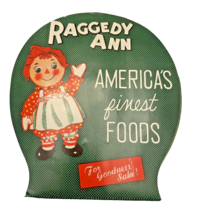 Sewing Needles Raggedy Ann America&#39;s Finest Foods In Cardboard Folder Vintage - £9.47 GBP