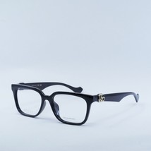 GUCCI GG1537OK 001 Black 55mm Eyeglasses New Authentic - £143.21 GBP