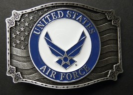 US AIR FORCE WINGS USAF METAL BELT BUCKLE 3.2 INCHES - $17.28