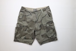 Vintage Billabong Surfing Mens 38 Faded Spell Out Camouflage Cargo Short... - $34.60