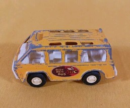 1970s Tootsietoy DIE-CAST Yellow Buzy Bee Bus - £7.43 GBP