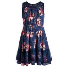 Epic Threads Girls Floral Challis Dress, Various Sizes - $20.00