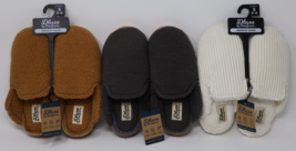 Dluxe by Dearfoams Women&#39;s Felted Scuff Slippers Lot of 3 Size 5-6 NWT - $29.69