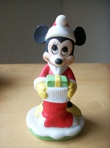 Disney Minnie Mouse Christmas Figurine  - £11.99 GBP
