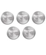 Panasonic CR2412 3V Lithium Battery 1PACK X (5PCS) =5 Single Use Batteries - $495.10 MXN