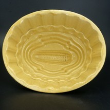 Victorian large ceramic food mold with corn design late 19th century - £82.79 GBP