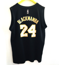 Rare! Y2K Adidas Los Angeles Lakers Kobe Bryant Black Mamba Size XXL NBA Jersey - $284.05