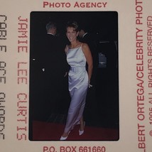 1995 Jamie Lee Curtis Cable Ace Awards Celebrity Color Photo Transparency Slide - £7.52 GBP