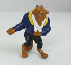 Disney Beauty &amp; The Beast The Beast In Blue Suit 2.25&quot; Collectible Figure - $3.95