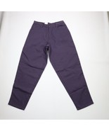 NOS Vintage 90s FILA Mens 36x34 Spell Out Hip Hop Baggy Fit Denim Jeans Purple - $117.77