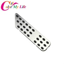 Color My Life Stainless Steel Car Foot Rest Pedal Car Pedals For Cruze Sedan Hat - £74.62 GBP