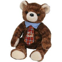 Pappa 2004 #1 Dad Fathers Day Ty Beanie Baby Retired MWMT with Plaid Tie - $7.95