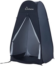 WolfWise 6.6FT Portable Pop Up Shower Privacy Tent Spacious Dressing Changing - £66.92 GBP