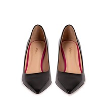 The Brunello Black Patent Leather Pump Women Shoe image 3