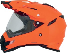 Afx FX-41DS Solid Helmet Orange Md - £159.36 GBP