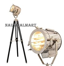 NauticalMart Studio Searchlight With Tripod Floor Lamp  - £156.48 GBP