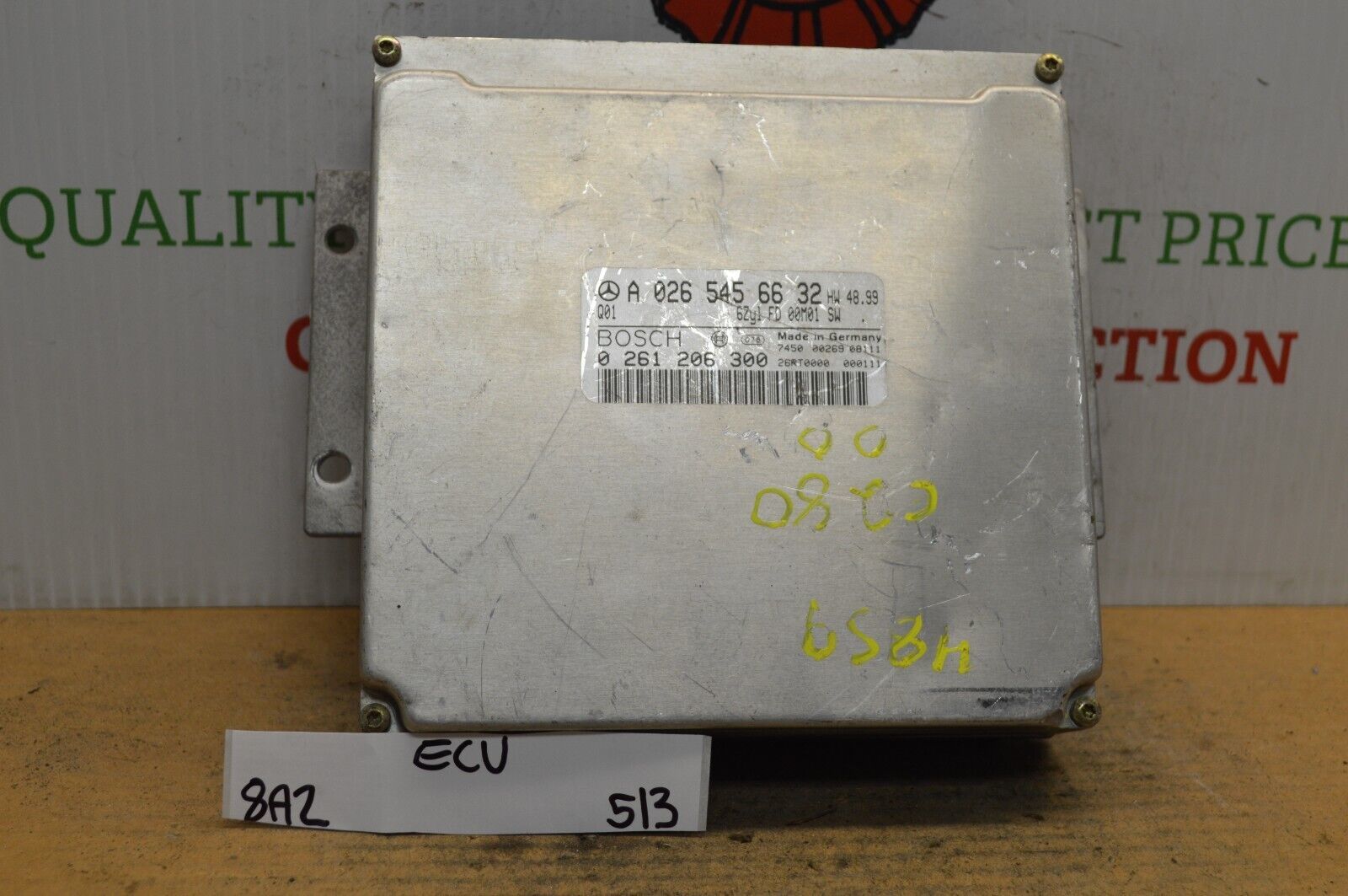 98-00 Mercedes ML320 Engine Control Unit ECU A0265456632 Module 513-8A2 ...