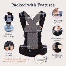 Beco Baby Carrier Gemini Newborn to Toddler - Front, Back and Hip Seat Carrier, - £58.63 GBP