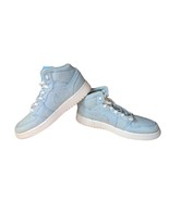 Jordan 1 Mid Canvas Ice Blue 2016 SIZE 4.5Y 554725-425 - $65.14 CAD