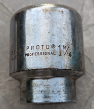 PROTO 1 11/16" 12 POINT SOCKET 3/4" DRIVE 5554 U.S.A. MADE image 4