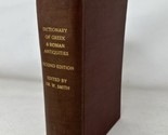 1873 Dictionary of Greek &amp; Roman Antiquities William Smith HC Book 2nd E... - $98.95