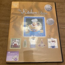 OESD The Kitchen Collection 784 Embroidery Machine Designs Disk CD - $22.50