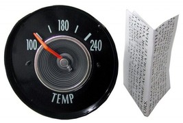 1964 Corvette Water AC Delco 240 Degrees Temp Gauge With Green Face - £75.64 GBP