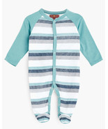 NWT 7 For All Mankind 6-9 mo infant baby one pc footie footed outfit sna... - £25.26 GBP